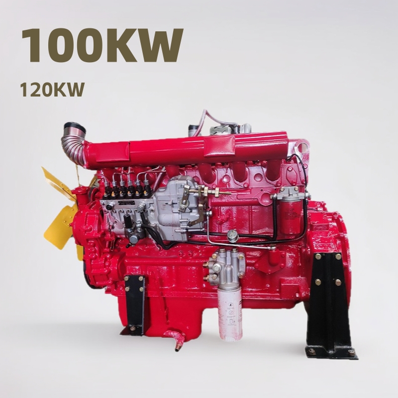 R6105AZLC船用柴油发动机110kw配120齿轮箱柴油机 船配套发动机