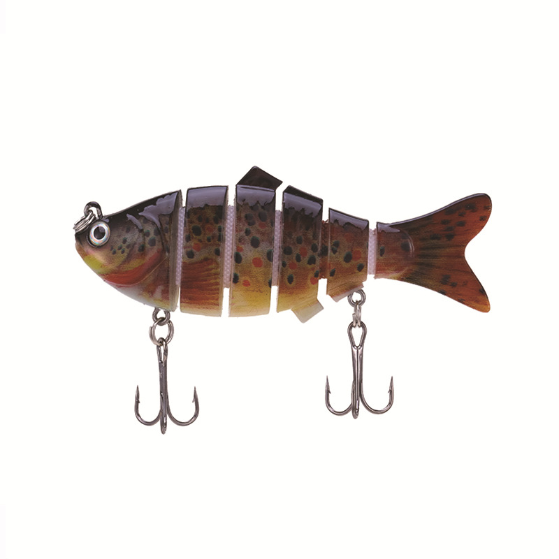 Multi Jointed Fishing Lures Hard Swimbaits Bass Trout Fresh Water Fishing Lure