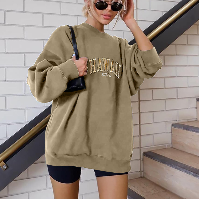 New Hot Sale Letters Printed Sweater NSGJ64395