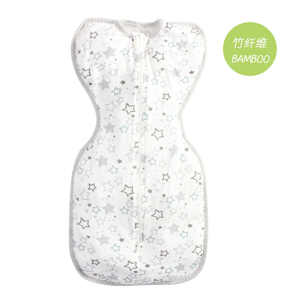 대나무 섬유 회색 작은 별