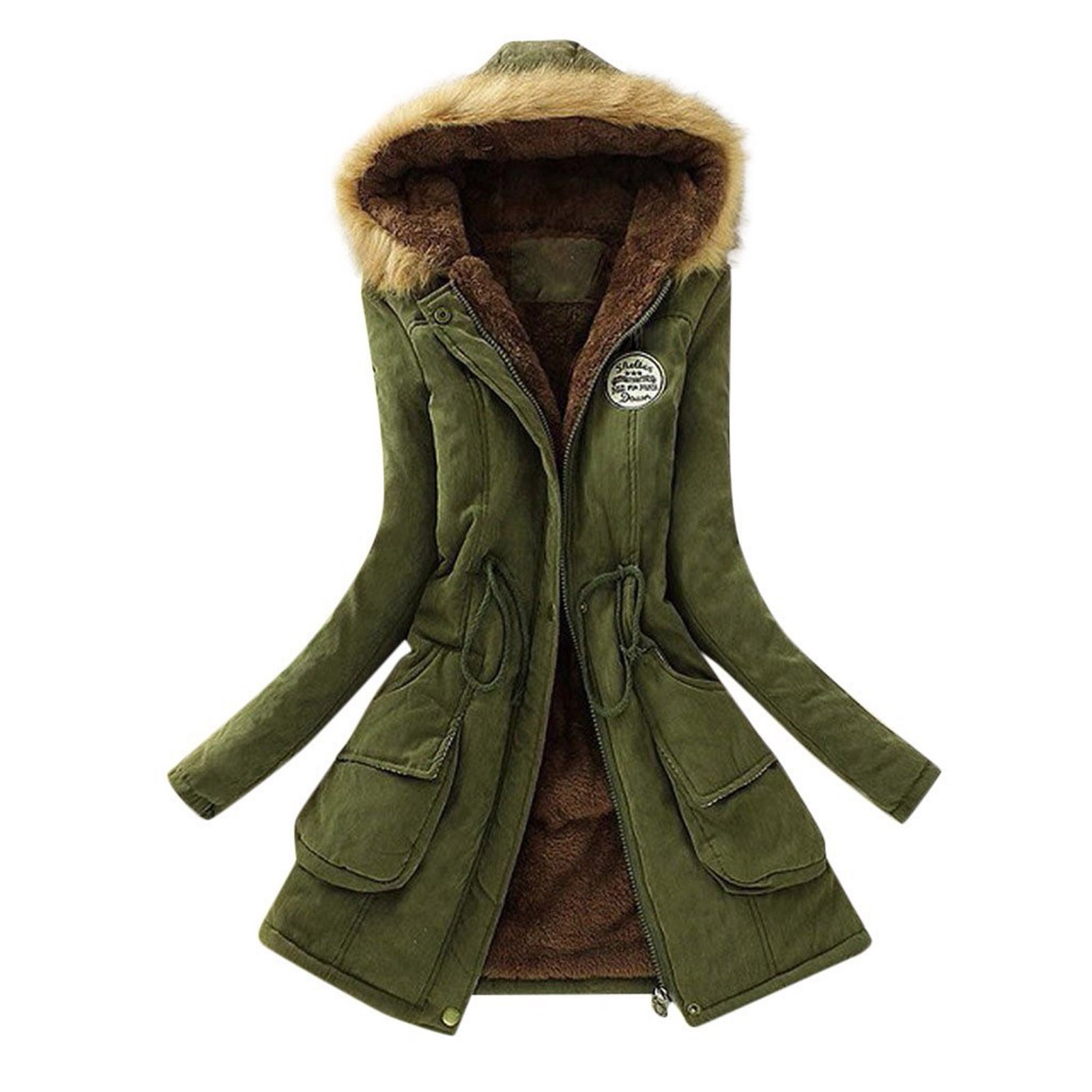 Chaqueta de invierno de gran tamaño para mujer – abrigo cálido y elegante de temporada