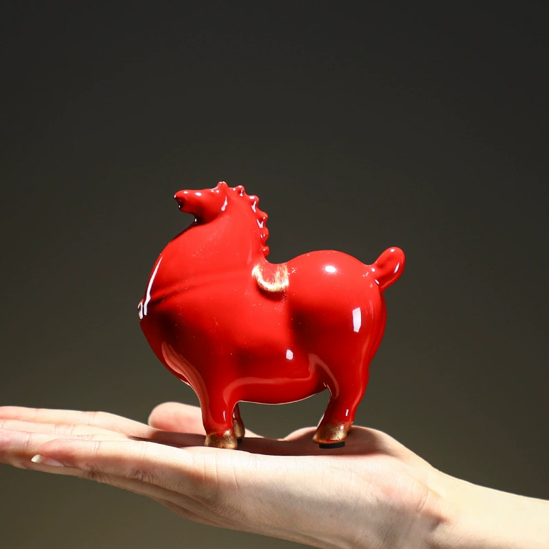 Lucky Mini маленькие размеры украшения из тангмы креативные керамические украшения для дома, кабинета, офиса, рабочего стола