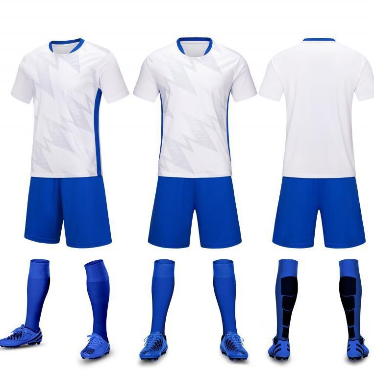 Trajes de entrenamiento de fútbol para adultos y niños camisetas deportivas transpirables de secado rápido se pueden imprimir bordados 6107