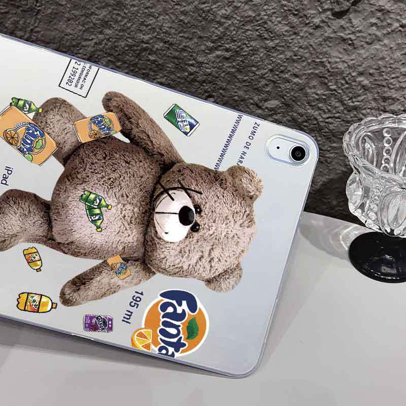 CYUT00498 iPad mini6 caso de teléfono móvil iPad1 lindo a prueba de caídas nuevo estilo de dibujos animados ins viento TPU goma suave marea