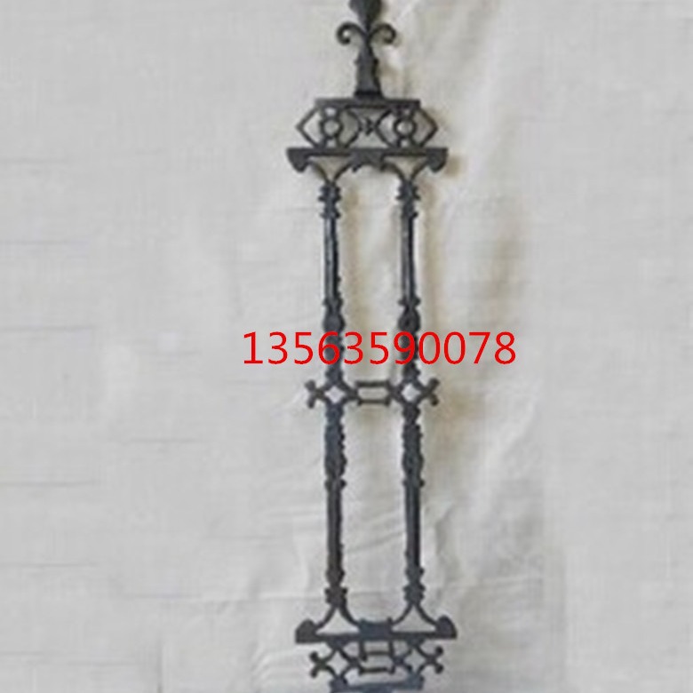 山东泰安厂房小区铸铁护栏  铸铁栅栏 别墅铸铁围墙 铁栅栏