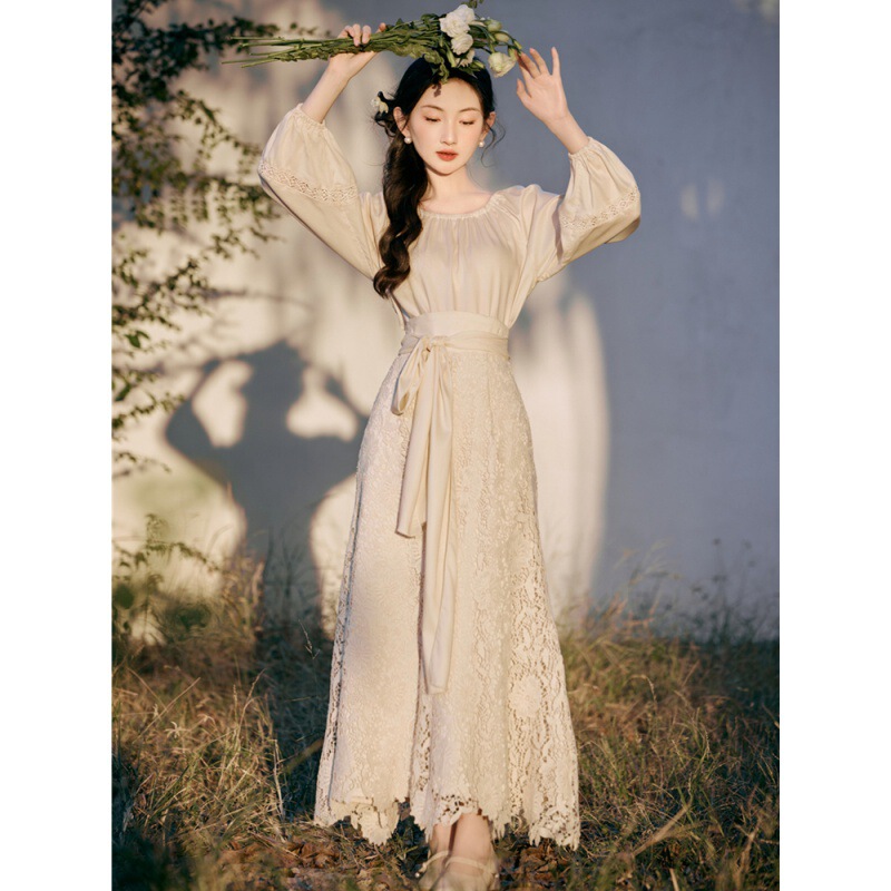 This Year's Trendy and Stunning Mamian Skirt Suits Are 2026-Style Modified Hanfu That Can Be Worn for Work and Everyday Wear