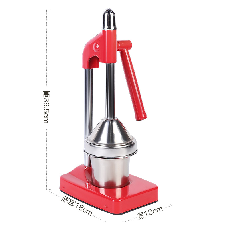Exprensa de jugo manual simple de hierro doméstico, exprensa de jugo doméstico pequeño, exprensa de jugo de semilla de frutas, al por mayor transfronterizo