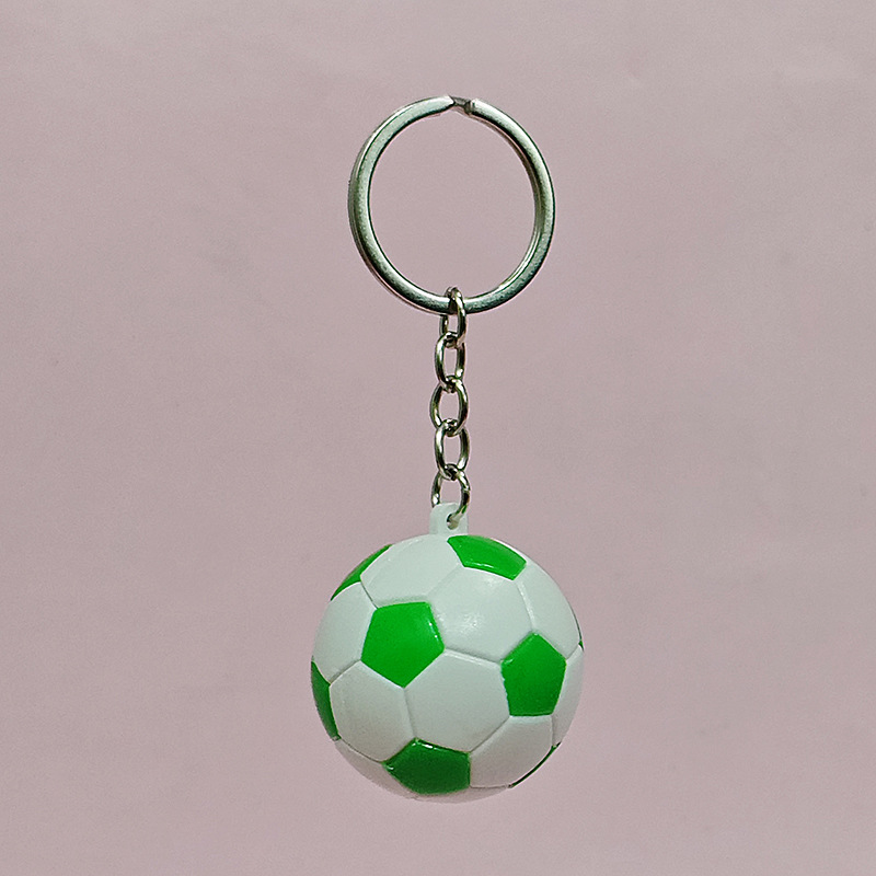 クロスボーダー4cmサッカーキーホルダーバスケットボールストラップ学生カバン掛け飾りスポーツグッズプレゼントテニスラグビー掛け