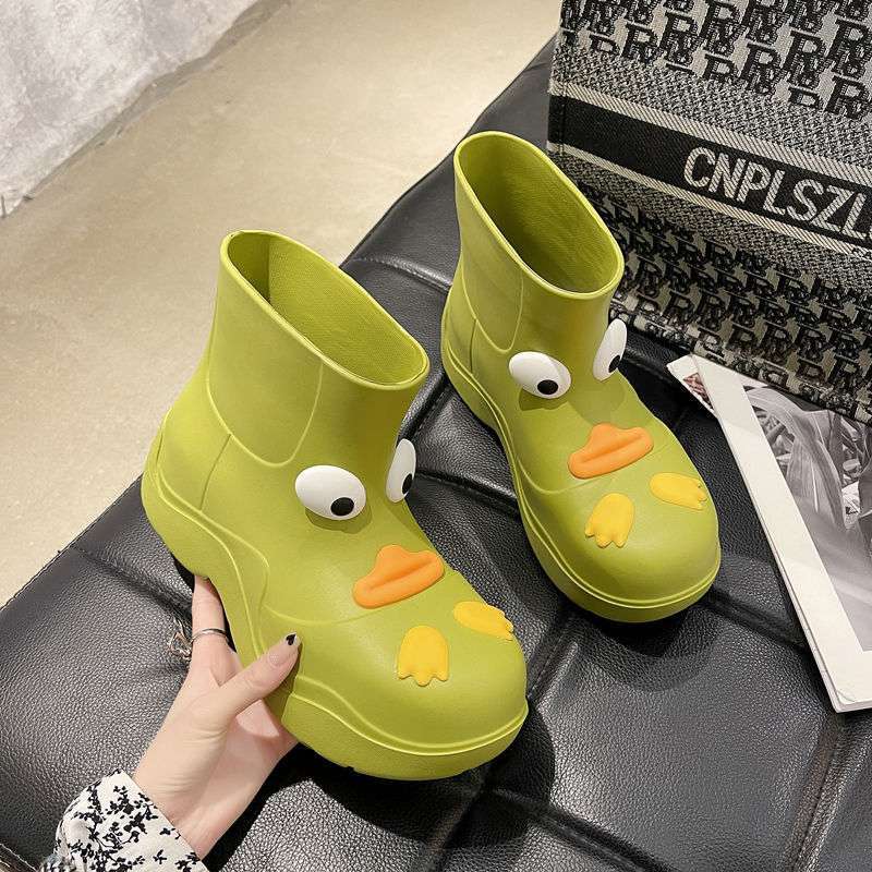 못생긴 오리 녹색