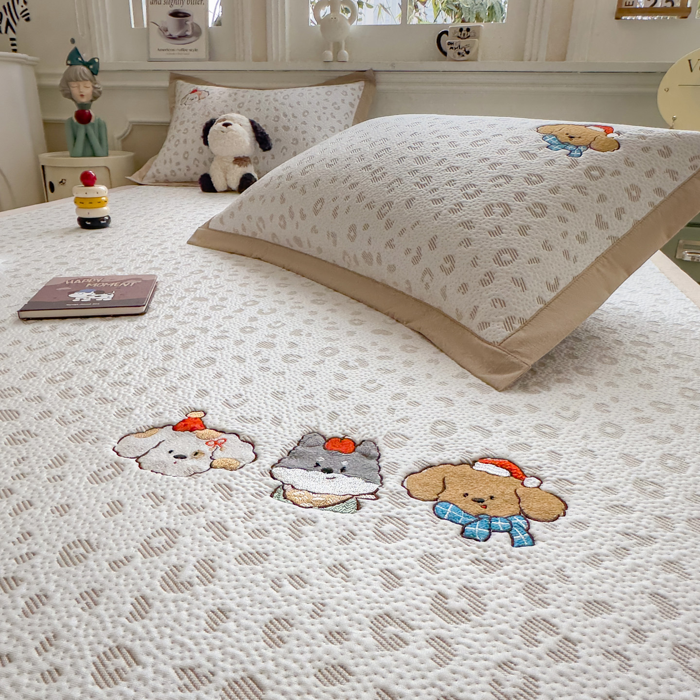Madre y bebé nuevo frío verano frijoles helados alfombra fría se puede lavar con máquina aire acondicionado alfombra suave dormitorio alfombra fría para una persona doble