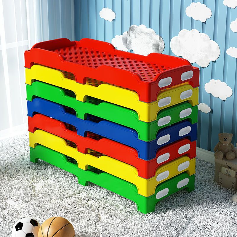 Kindergarten Bed, Nap Bed, Plastic Bed, Daycare Class Bed, Primary School Student Bed, Children's Nap Bed, Stackable Bed, Single Bed