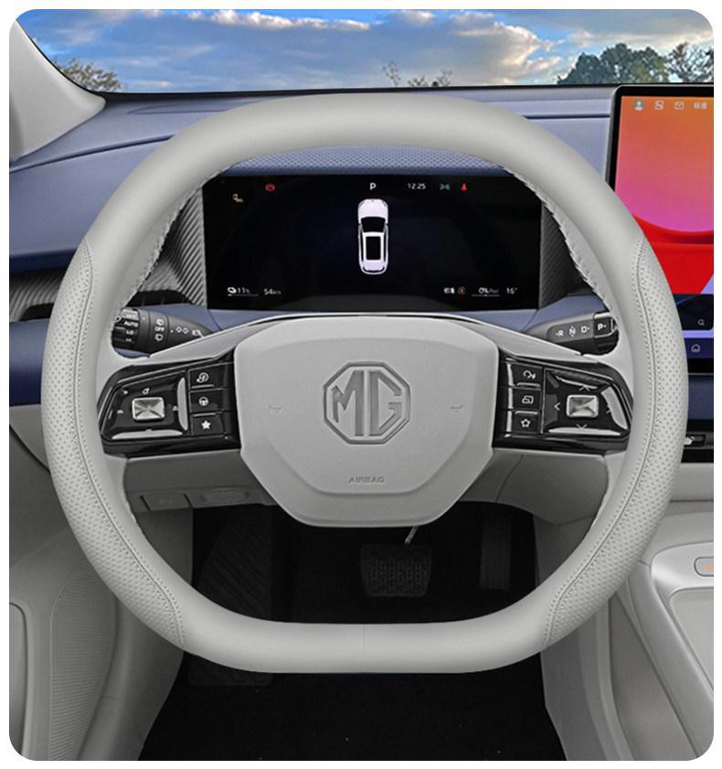 2026 Mg4X Steering Wheel Cover, 2026 Mg4Ev Special Car Interior Accessories, Modified Ultra-Thin Handle Cover
