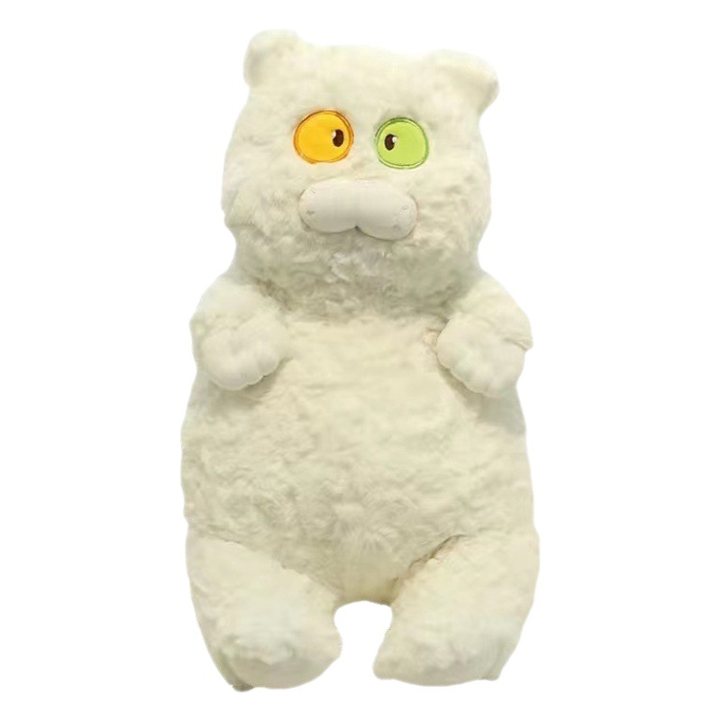 Juguete de peluche de gato famoso de Internet, gato naranja, gato blanco, gato negro, muñeco de regalo, almohada para dormir, venta al por mayor