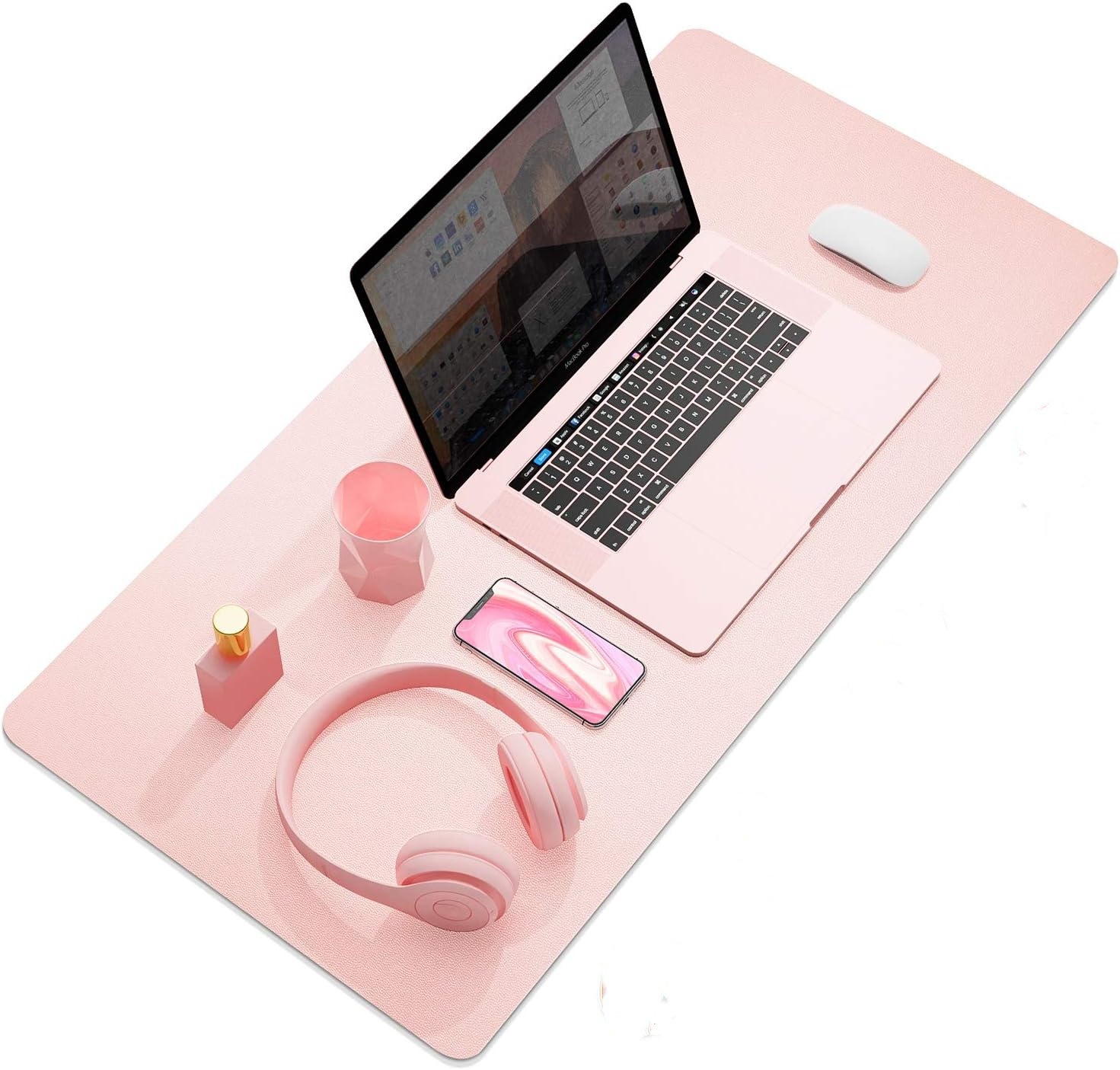 단면 핑크 스웨이드