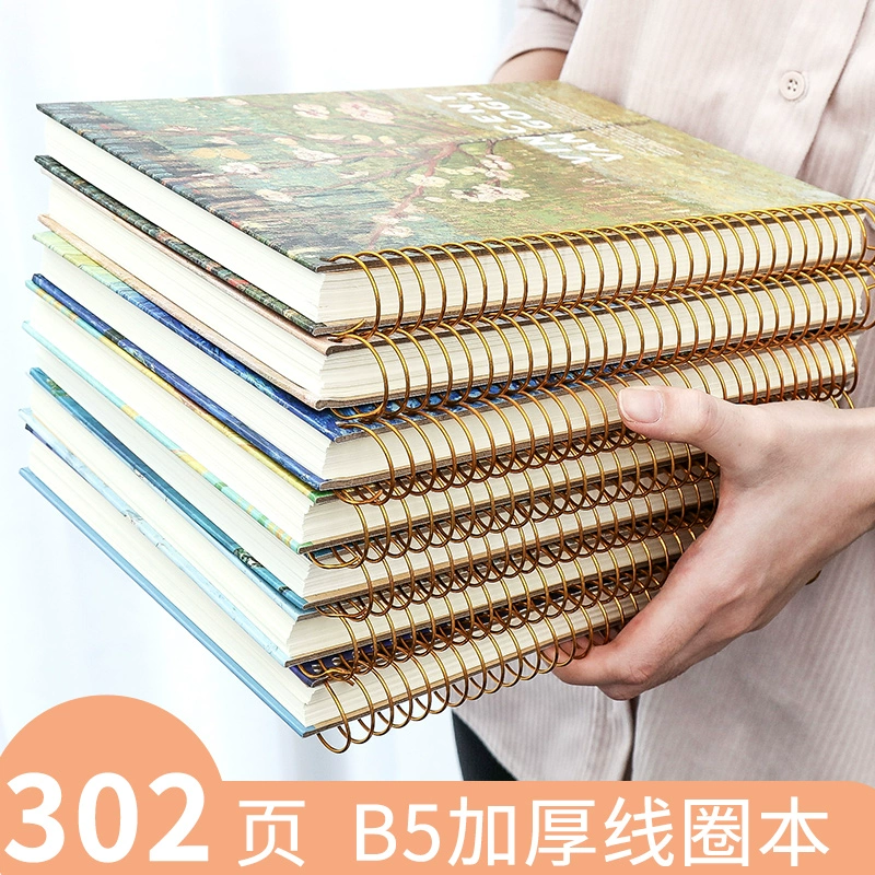 Большой очень толстый блокнот с катушкой Xiao Mei, толстый блокнот b5, утолщенный блокнот для девочек для учащихся средних школ