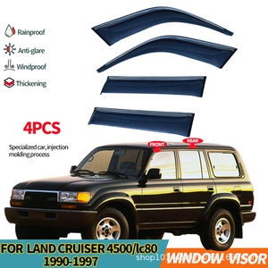 Toyota Land Cruiser 80 LC80 FJ80 1990-1995 üçün Yan Şüşə Deflektoru