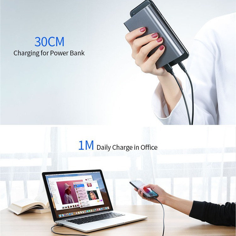 Adatto per microUSB, Huawei, Android, telefono cellulare originale Apple Data, tablet, cavo in PVC, cavo di ricarica rapida 2A_voghion.com