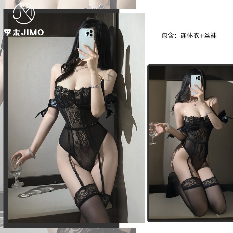 블랙+스타킹