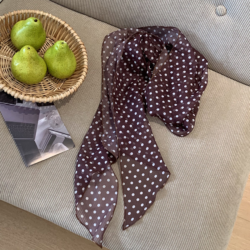 Pañuelo de seda para mujer Pañuelo de seda de gasa de alta calidad con sentido salvaje