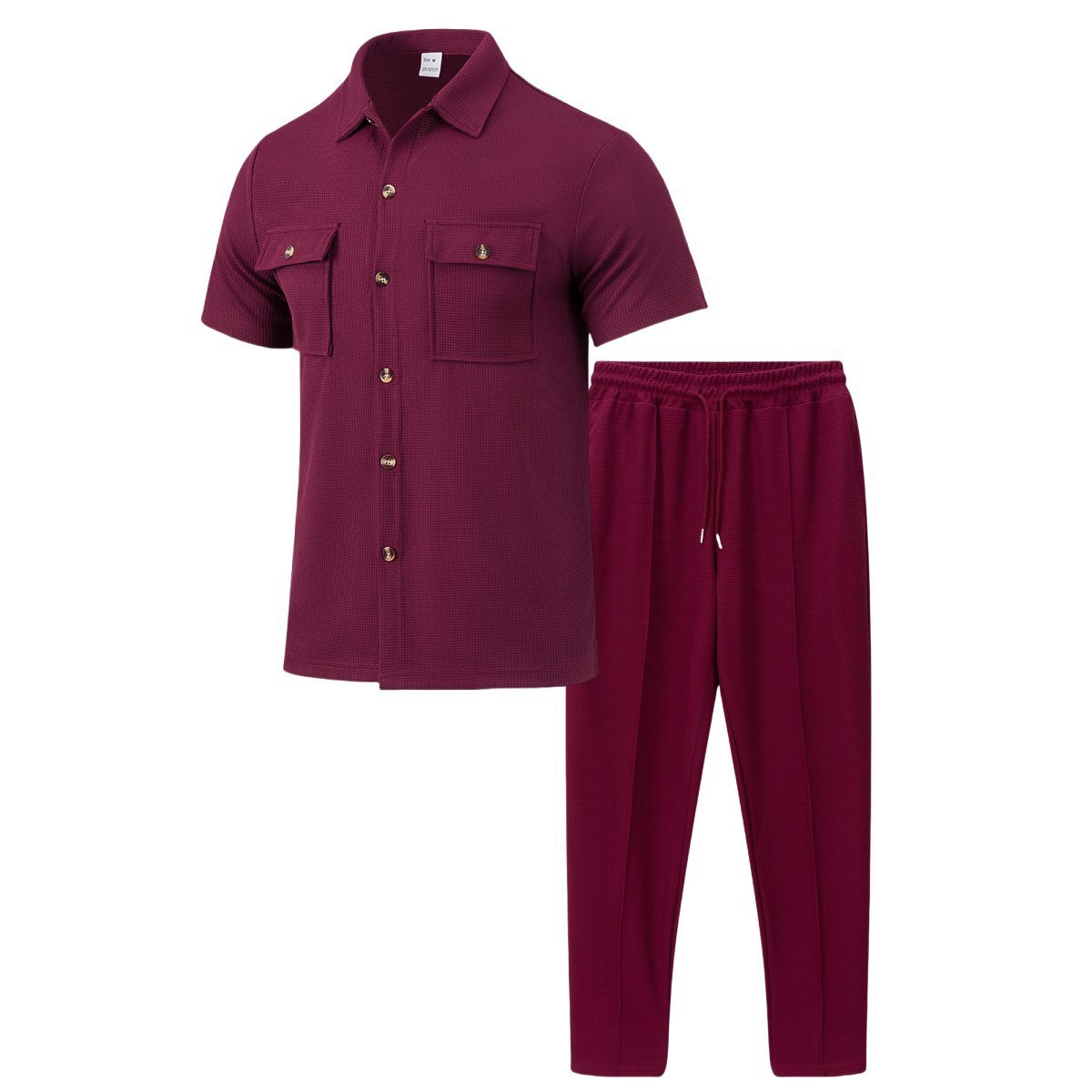 Solid Colour Cardigan Shirt With Pockets For Men Summer Casual_voghion.com