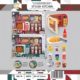 Children's and Girls' Toys Play Home Simulation Medical Tools Cosmetic Box Portable Basket Boys Toy Training Institution Gifts