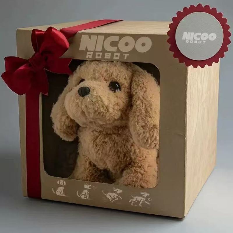 国境を越えた売れ筋商品 My Realistic Robot Puppy マイロボットパピーショートぬいぐるみ|undefined