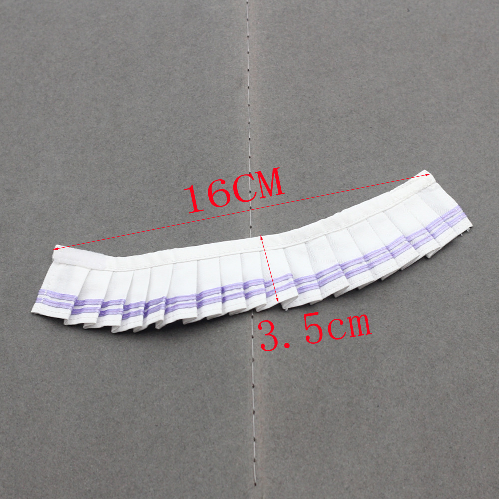 ブラインドボックス第1世代、第2世代、第3世代のドール服アクセサリー、17CMラブブドール用プリーツスカート、ショートスカート