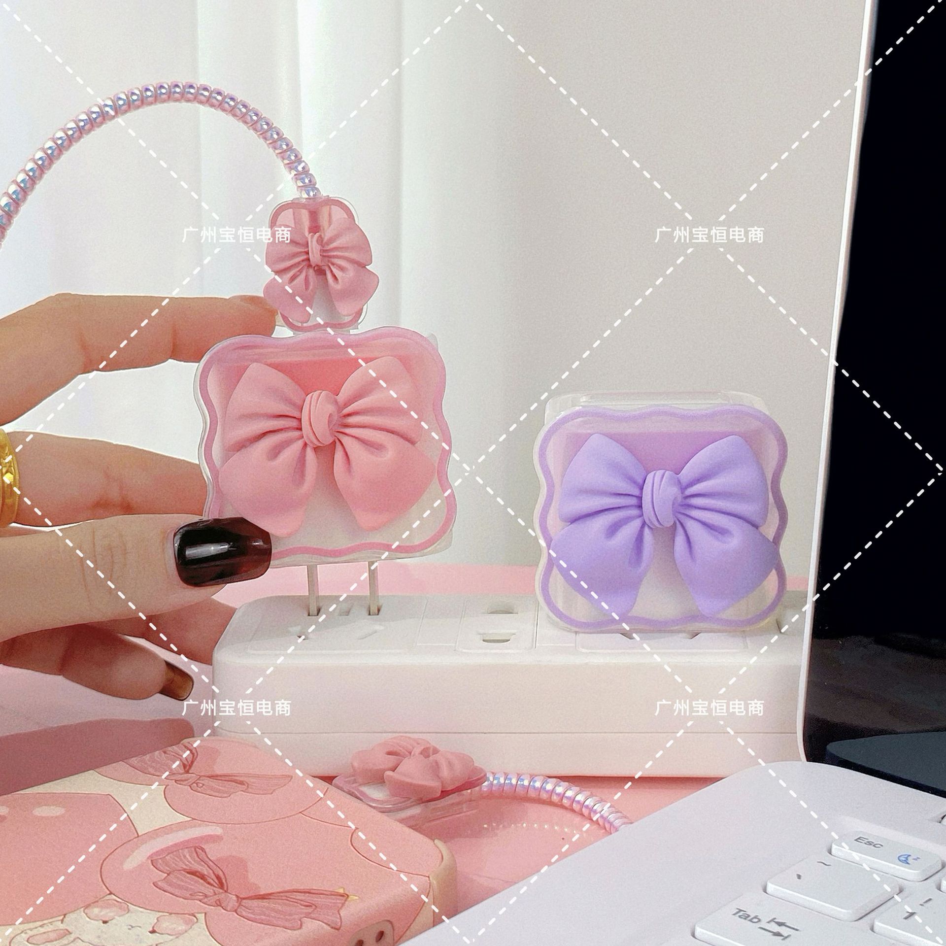 Apple 14 cable de datos cubierta protectora adecuada para el teléfono móvil 13 cargador cabeza 20W carga rápida Shell iphone12promax