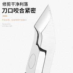 Stainless steel dead skin clip 8710 toe nail clipper finger nail trimmer dead skin file manicure tool