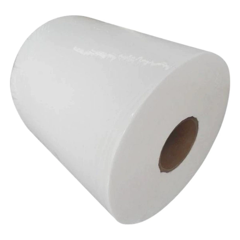 Безпыльная бумага Промышленная очистка бумага Безпыльная комната сине-белая нетканая ткань для очистки всасывающей воды Безпыльная ткань