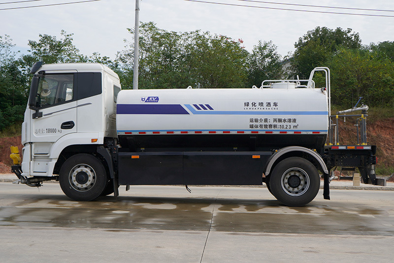 12 Fang Yiwei New Energy Series Pure Electric Landscaping, Sanitation, Municipal Works and Road Construction Site Dust Reduction Sprinkler Truck