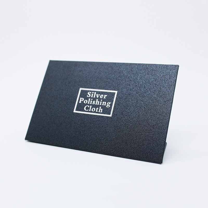 Concha de papel nacarado textura piel de venado terciopelo paño de limpieza de plata paño de limpieza de oro joyas paño de pulido anti-oxidación Amarillo Negro