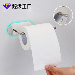 不锈钢保鲜膜架卷纸杆架不锈钢免打孔壁挂杯架厨房置物架纸巾架子