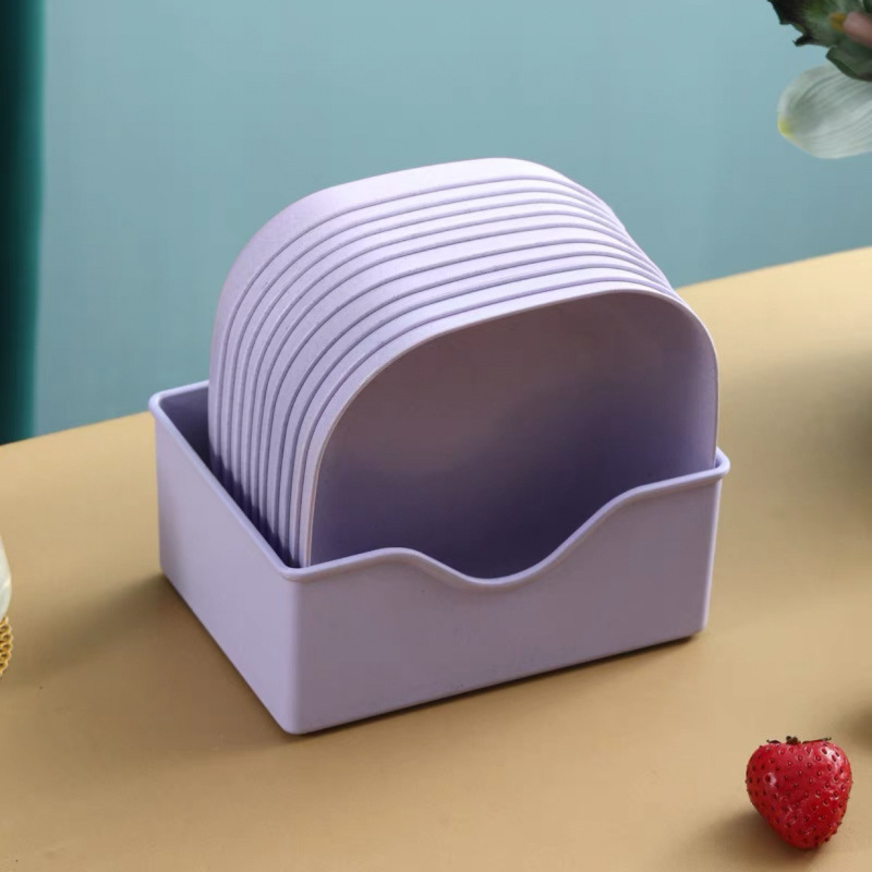 骨皿を吐く食卓の骨皿家庭用骨皿スナック皿プラスチックテーブルのゴミ皿は皿の骨皿の味を吐く|undefined