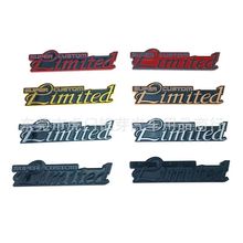 汽车改装超级限量版英文版金属顶级车标划痕贴装饰后尾标侧标