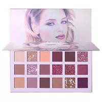 UCANBE трансграничные ароматы huda пустынная Роза пластина для теней 18 цветов пластина для теней Дымчатая Роза пластина для макияжа