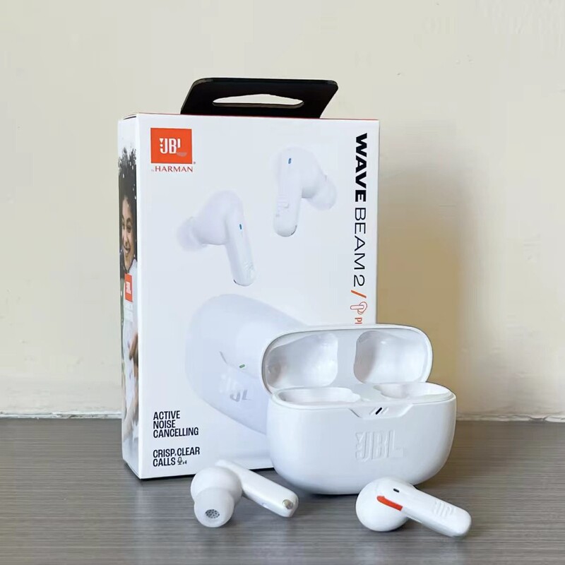 JB.L WAVE BEAM2 wireless Bluetooth headphones, designed for sports and outdoor activities, and featuring waterproof capabilities