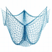 地中海装饰渔网 细线尼龙绳装饰网 幼儿园背景墙创意照片装饰挂网