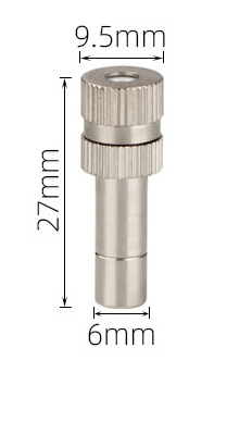 Sistema de pulverización de prevención de polvo y eliminación de polvo para el taller del sitio de construcción para enfriamiento, pulverización de pared de contención, pulverización de desinfección y humidificador
