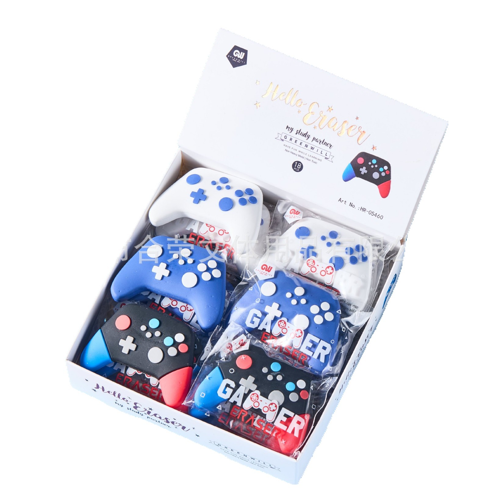 Gamepad borrador juego joystick ECOPVC palabra en línea sin virutas