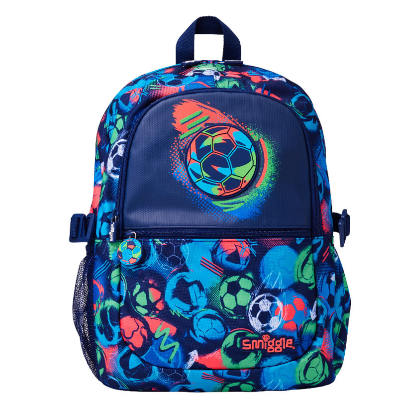 Blue fireball large schoolbag (42*30cm)