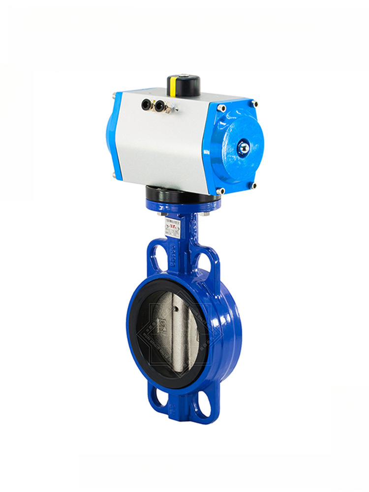 MDZK-GT-D671X-10/16Q气动软密封对夹蝶阀 阀门，304不锈钢板