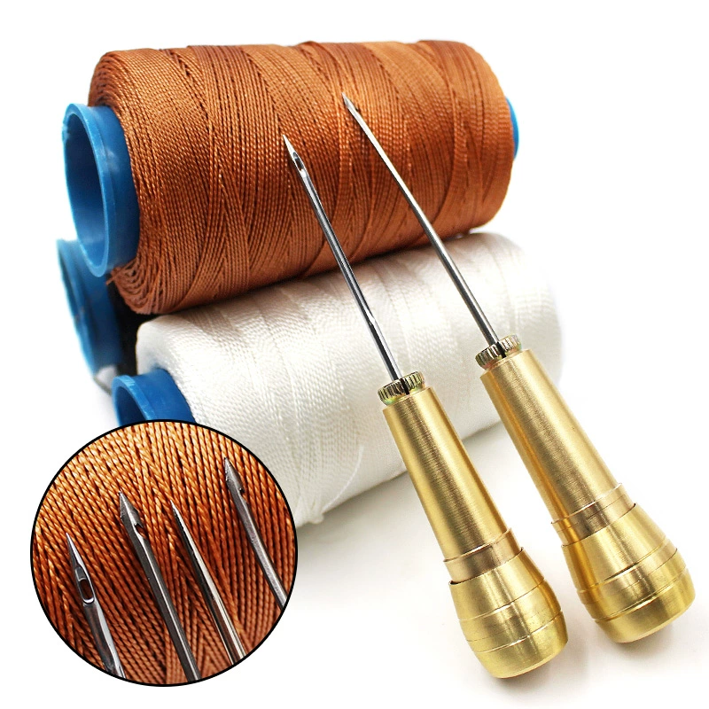 Набор для ремонта обуви с конусом для ремонта подошвы обуви, медный набор с прямыми отверстиями ручной работы для шитья и починки обуви, бытовые стальные инструменты, крючок для вязания крючком и игла для пробивки.