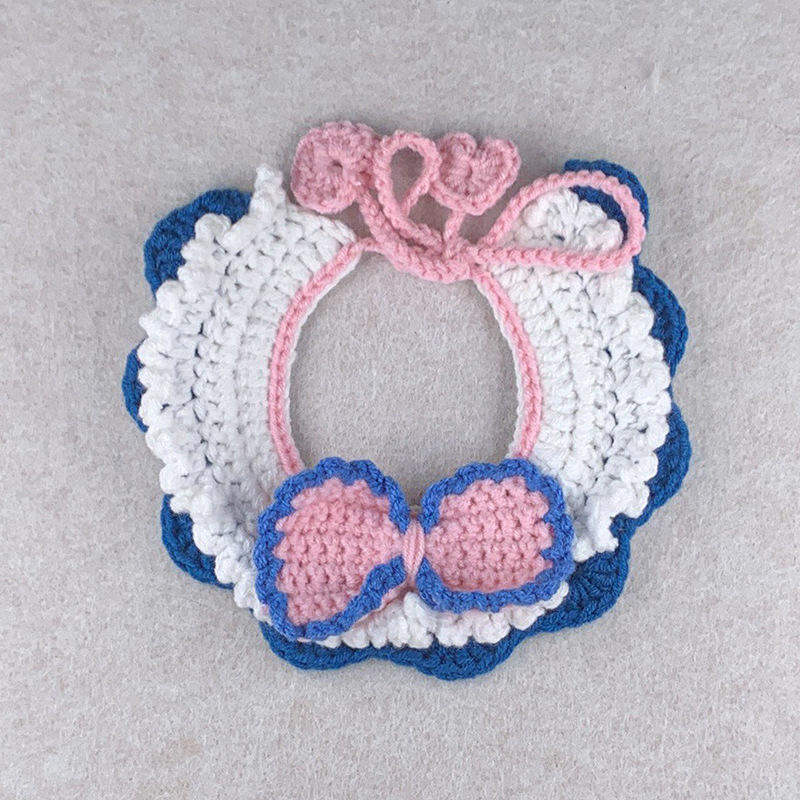 진한 파란색 물결 모양의 활