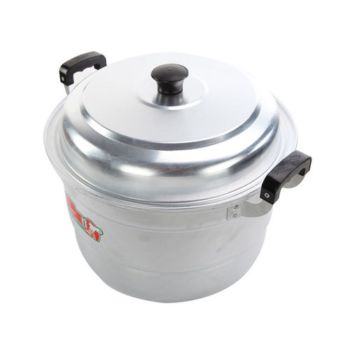 Wholesale double-layer aluminum steamer, old-fashioned soup pot, thickened large-capacity household commercial aluminum pot for boiling water