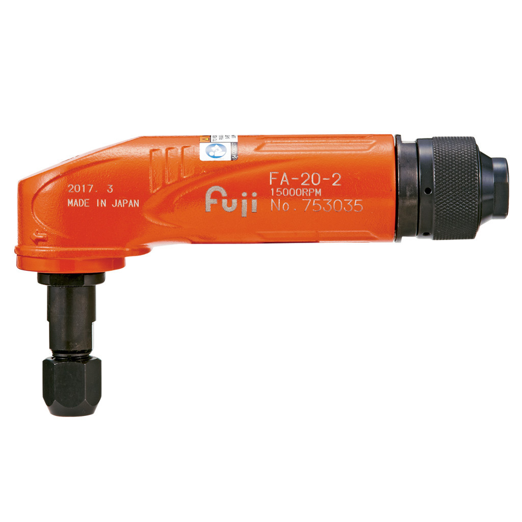 日本FUJI富士FA-20-2 6气动刻磨机模具磨机 曲头风磨机90度磨光机