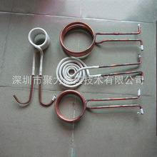 设计各种尺寸感应圈 高中频加热设备输出加热头 手工制作铜线圈