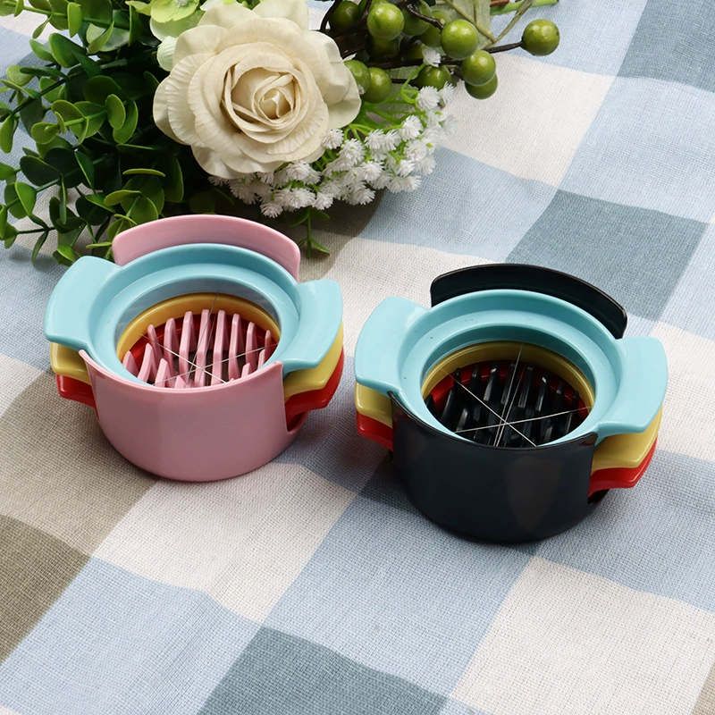 Нож для яиц «Три в одном» из АБС-пластика, односекундный нож для яиц, многокомпонентный нож для яиц с базовым резаком для яиц