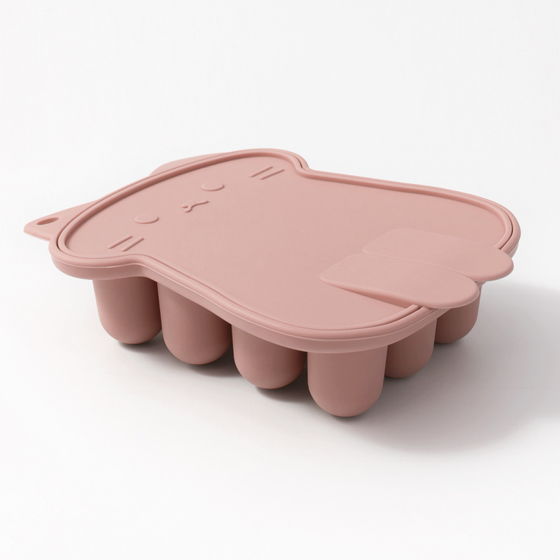 핑크 식품 보충 상자