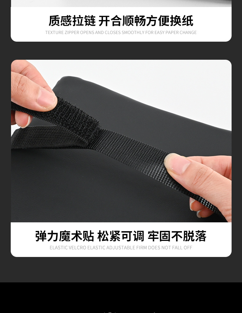 New Universal Car Armrest Box Pad Memory Foam Leather Center Console